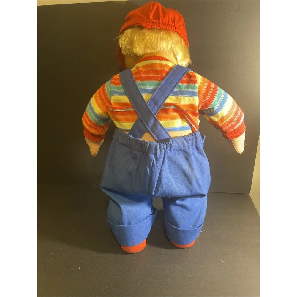 Vintage 1985 Playskool My Buddy Doll Hasbro Blonde Hair Blue Eyes With Red Hat